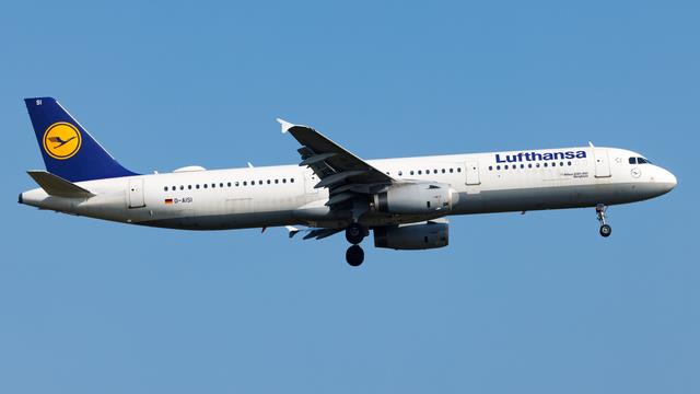 D-AISI:Airbus A321:Lufthansa